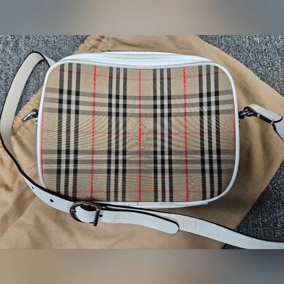 BURBERRY  1983 Check Link Camera Bag Multi - Picture 3 of 16